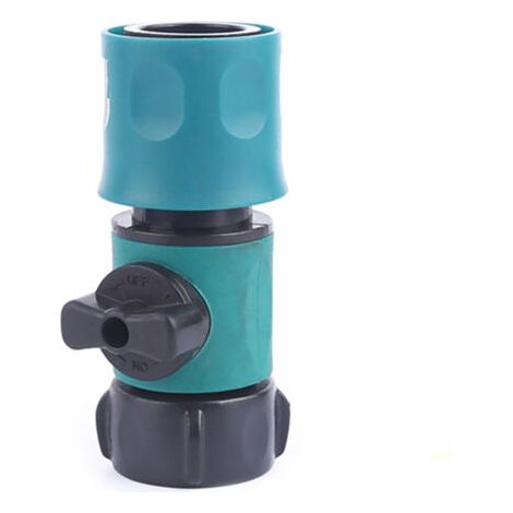 Accessoire de Lavage Voiture Monocanal - Robinet de Commute et Raccord Tuyau (1/3)