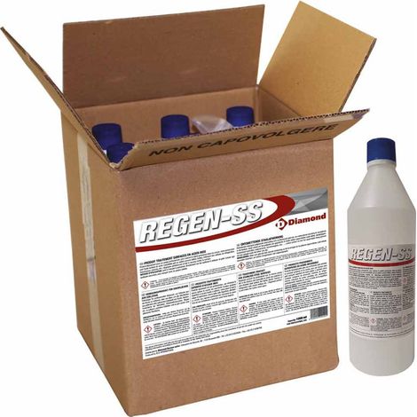 Produit traitement surface - acier inox - 9 x 1 kg - Diamond