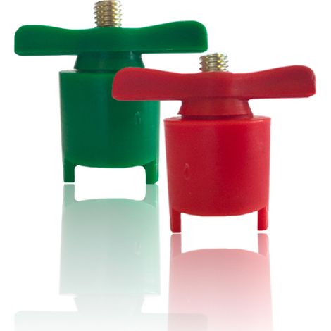Robinet de Batterie Coupe Circuit Cosses - Rouge Vert Type Arelco