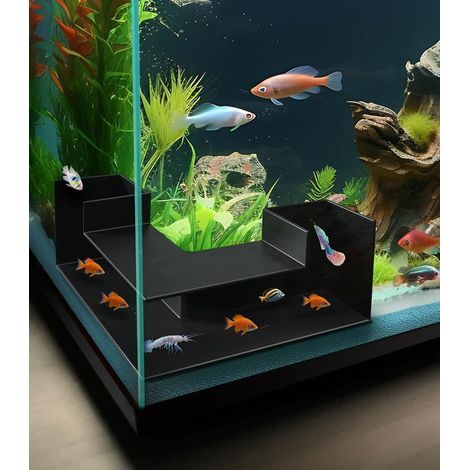 Aquarium Tunnel Décoration Aquarium Cave Cachette 360° Visualisation Intéressante Aquarium Tunnel avec 2 Entrées, Tunnel à Poissons pour Aquarium, Grotte Crevettes pour Aquarium, Décoration d (1/5)
