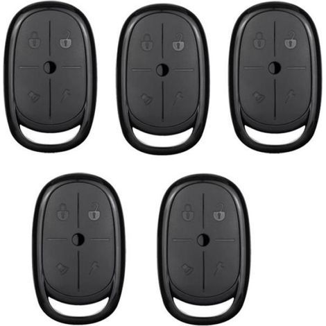 Télécommande Sans Fil 433 MHz Télécommande Universelle Duplicateur Clonage Code de Clonage pour Porte de Garage Portail 5 Pièces (1/4)