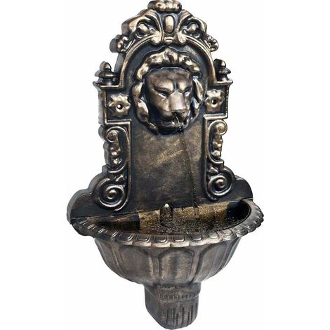 Fontaine murale Design de tête de lion Bronze (1/5)