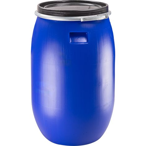 Maischefass Weithalsfass Blau PE Gärfass Mostfass Weinfass 30 60 120 220 Liter