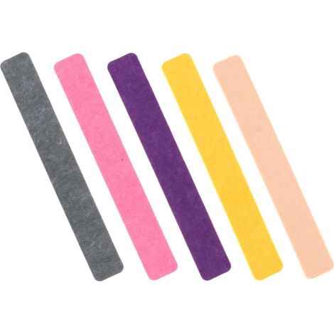 stickers easily removable red and white 150 pieces Caution