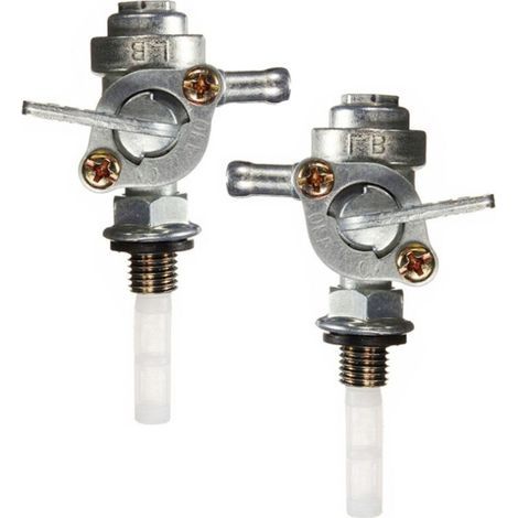 2 pezzi Interruttore carburante, rubinetto carburante universale, rubinetto serbatoio carburante con interruttore carburante. (1/5)