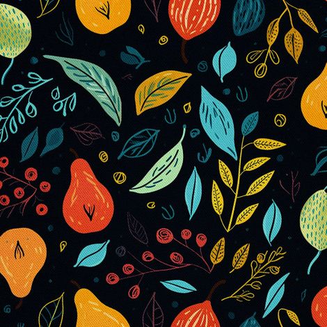 Tela decorativa para exteriores Oxford - Motivo frutal  DX6298 (1/5)