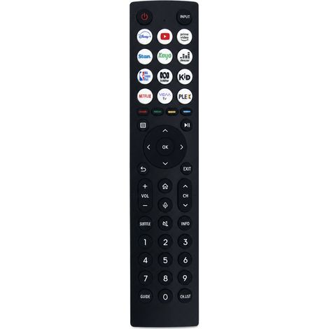 Télécommande de Remplacement Compatible TV Hisense ERF3H86H, Sans Configuration, Sans Commande Vocale (1/5)