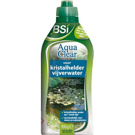 Anti-algues bassin - BSI - Aqua Power Double Action - 400 g - Clarifiant eau - Traitement bassin & étang - Action 2 en 1