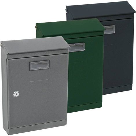 CASSETTA POSTALE 'GARDENIA' cm 23 x 85 x h 32 - grigio antracite