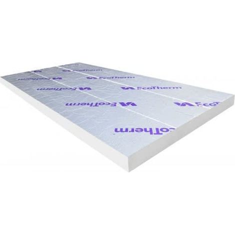 140mm EcoTherm Eco-Versal PIR Insulation Board 2400mm x 1200mm