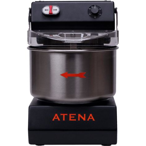 Pétrin à pizza - 6kg - Atena - Noir - Peb Machinery