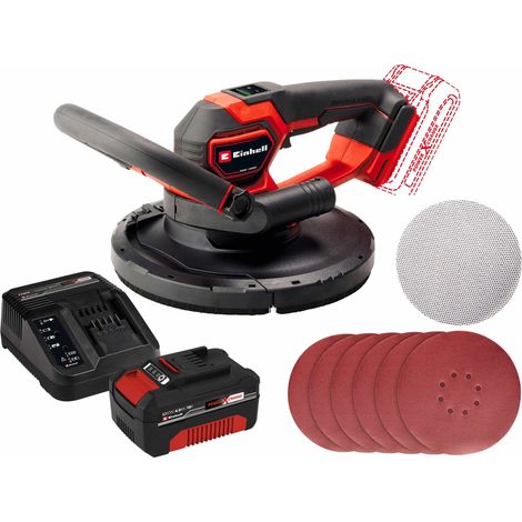 EINHELL PROFESSIONAL Ponceuse pour cloisons sèches sans fil TP-DWS 18/2225 Li BL Kit (1x 4,0 Ah) (1/5)