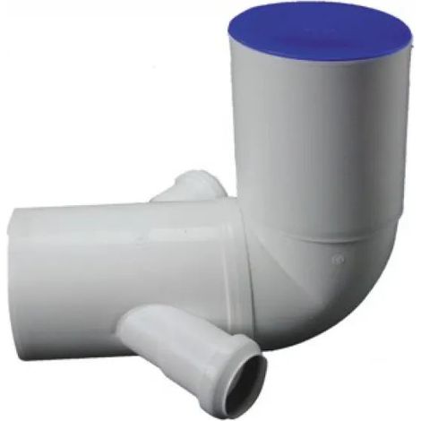 Curva Wc Ø110/50 2 Attacchi Orientabile