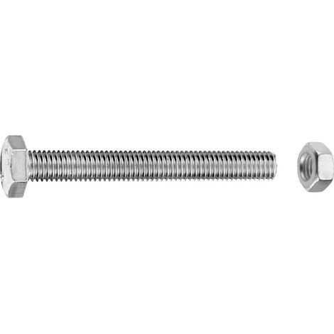 Connex Sechskantschrauben M10 x 25 mm - 75 Stück Sechskantschrauben