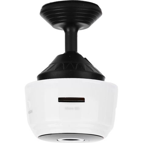 Mini caméra Wi-Fi pour la surveillance à distance de votre domicile - Caméra de vision nocturne infrarouge sans fil A9 - Caméra de surveillance intelligente haute définition Wi-Fi - Blanche (1/5)