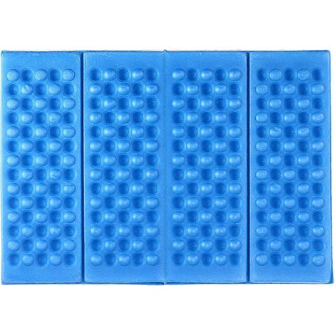 Tapis de sol pliables avec 4 coussins résistants à la chaleur et à l'humidité - Écologiques et pliables (1/5)