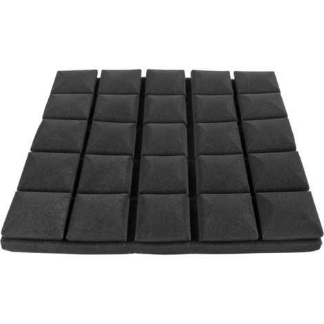 Panneau acoustique en mousse PU haute densité ignifuge pour studio d'enregistrement (1/5)