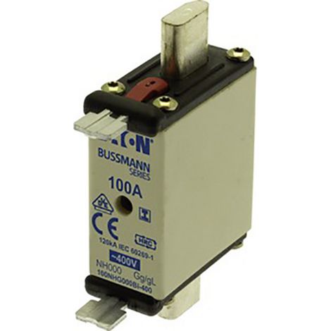 Eaton 25NHG000BI-400 NH-Sicherung Sicherungsgröße = 000 25 A 400 V 3 St. (1/3)