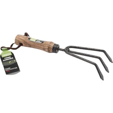 Draper 20692 Young Gardener Hand Cultivator with Ash Handle