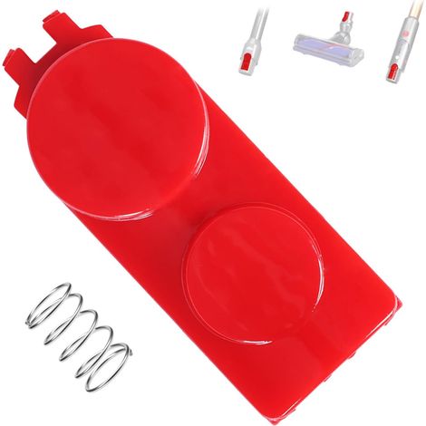 Clip-Verriegelungsknopf, Düsen-Druckknopf, kompatibel mit Dyson V10 Digital Slim, V12 Slim Staubsauger-Verlängerungsrohr-Clip-Knopf-Ersatzzubehör-Werkzeugsets / V15 Gen 5 Schnellreinigungsknopf (1/5)