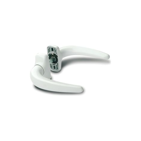 Maniglia a leva Horus 2051I FAPIM Quadrato 8 mm - Bianco 9016 - 2051QX