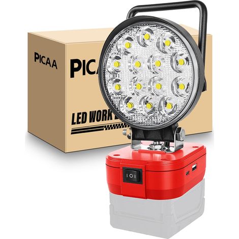 42W Lampe de Travail LED Sans Fil pour 18/20 V (1/5)