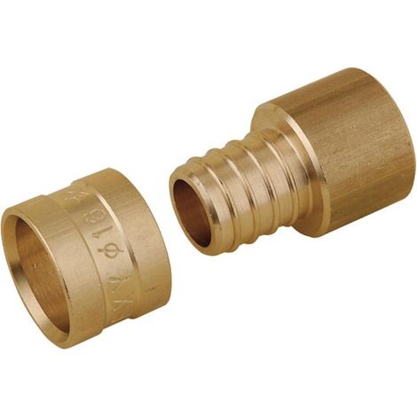 union mixte à glissement - tube per - cuivre diamètre 16 vers per diamètre 16 - altech