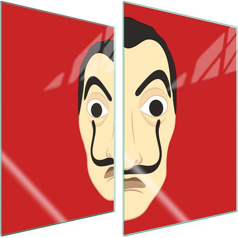 Plaque de protection en verre pour cuisine, face 2x35x52 (1/5)