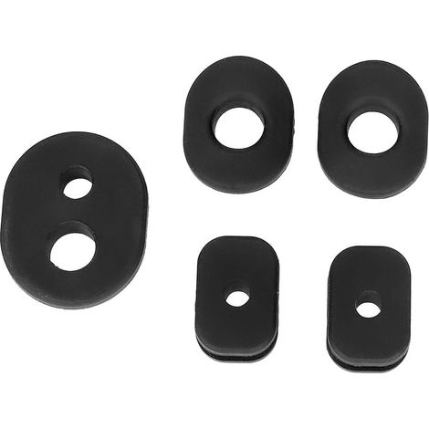 Set mit 5 Silikonclips für F20-, F25-, F30- und F40-Kabel – Wasserdichter Kabelstopper, Silikon-Befestigungselement für Bremszüge