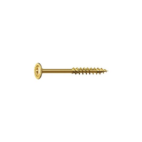 Vite Per Impalcatura Di Legno Spax Telko T-Star Plus 8,0X 80 Galvanizzato Giallo Hp (A 50)
