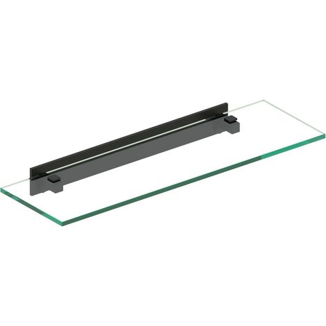 BELTRAN 458 TURIN Estantería Viena 45X12 Atornillar Negro Cristal - ref: 064-458