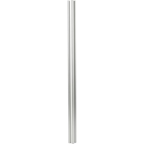 Profilé aluminium carré à rainure en T 24mm x 528mm pour rail linéaire d'imprimante 3D - Accessoires
