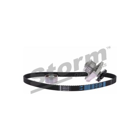 Pompe à eau + kit de courroie crantée compatible Fiat, Lancia (1/3)