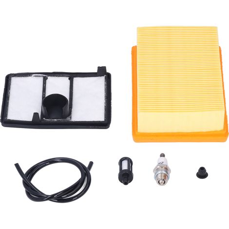 Accessoires pour tronçonneuses Stihl TS700 TS800 TS700Z : filtre à air, durite d’essence, kit de bougies d’allumage (bougies d’allumage emballées sous film à bulles) (1/5)