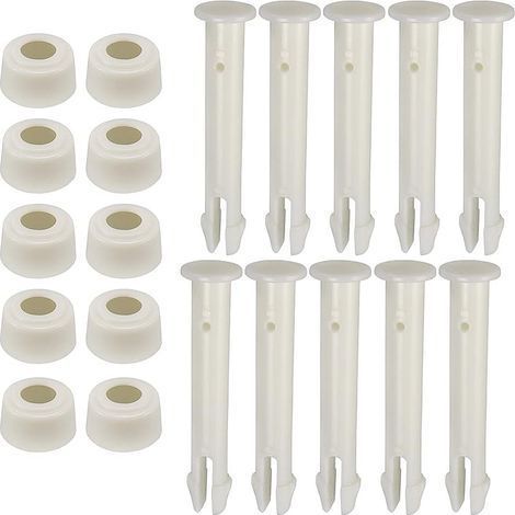 10-teiliges Kunststoff-Pool-Verbindungsstifte-Set. Kunststoff-Ersatz-Pool-Verbindungsstifte für Rahmen und Pool. Intex-Pool-Ersatzteile. Pool-Ersatzteile (1/5)