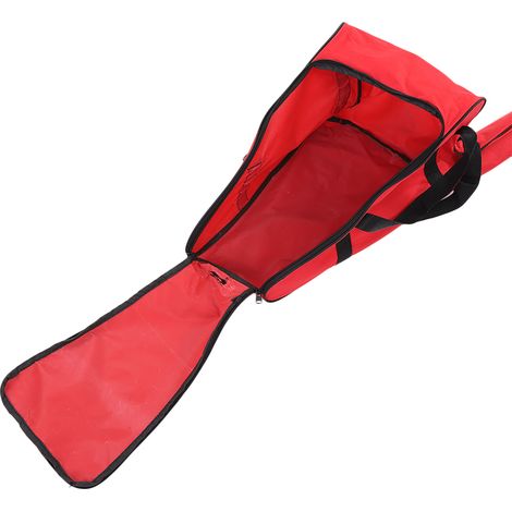 Sac de transport étanche pour tronçonneuse et tondeuse, housse de protection en toile Oxford portable (Rouge) (1/5)