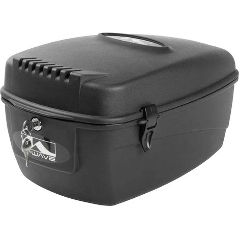 M-Wave Topcase Amsterdam L Coffre pour porte-bagage noir X737481 (1/4)