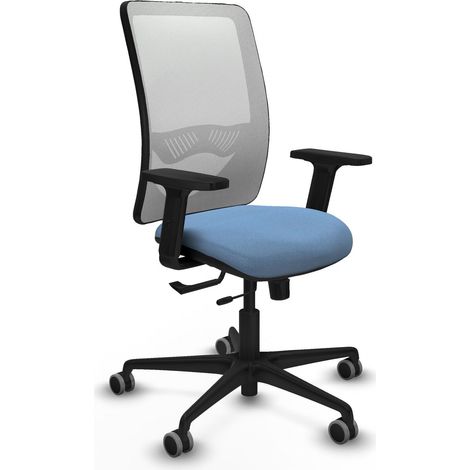 Silla de oficina piqueras y crespo Zulema negro brazos ajustables soporte lumbar (1/2)