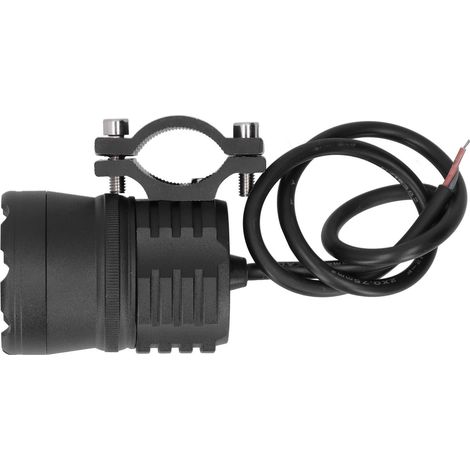 Projecteur Moto Bateau 100W 6 LED 6000K Blanc Feu de Route Anti-Brouillard Universel IP65 Étanche (1/5)