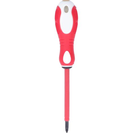 Tournevis électrique double usage pointe cuivre isolée 500V, embouts cruciformes PH2 et plats SL6 (1/5)