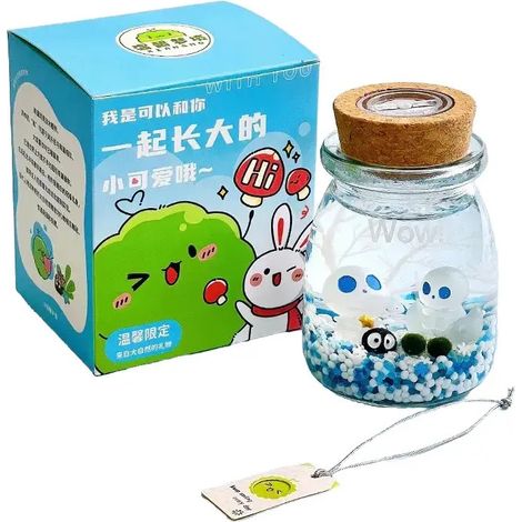 Minimacetero Marimo Moss Ball Ecosystem Para Botellas Z (1/3)