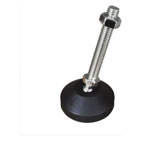8 pièces M10x80 mmxØ 40 mm, Lot de 8 pieds de réglage M10x80 mm,Vis de réglage,Pied de meuble,Peut être porté,Pieds réglables,Support de réglage,Angle maximum 20 ° (1/4)