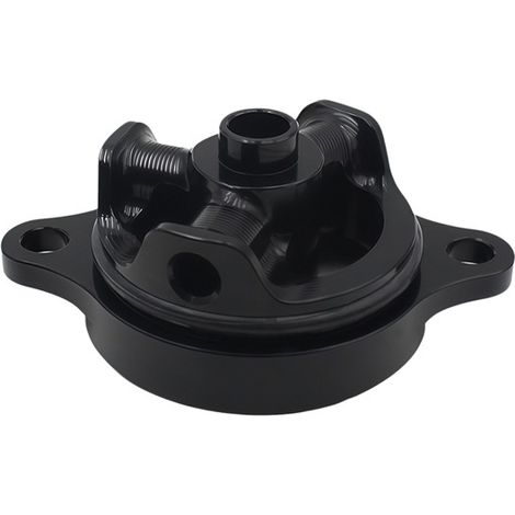 1 color: Black Material: Metal Oil filter cap for Honda TRX450R quad (1/5)