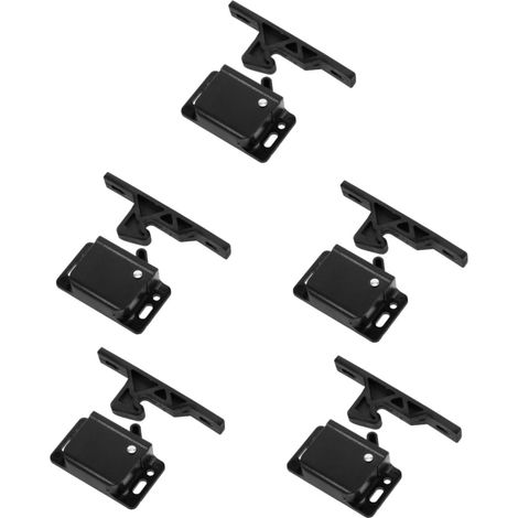 Lot de 5 loquets porte et tiroir pour armoire camping-car ou caravane (1/5)
