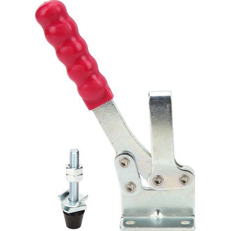 Pince à Bascule de Soudage, Montage Vertical en Acier Allié, avec Angle D'ouverture du Pénétrateur de 85 °, Force de Maintien GH-203-P 227 Kg, Clip Rapide (1/5)