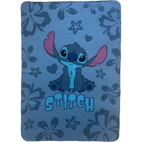 Fleece-Decke Stitch, Größe 100 x 140 cm, Disney LILO & STITCH