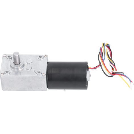 Bürstenloser Gleichstrom-Schneckengetriebemotor mit hohem Drehmoment und geringem Geräuschpegel, Turbinen-Elektrogetriebemotor, 80 U/min (1/5)