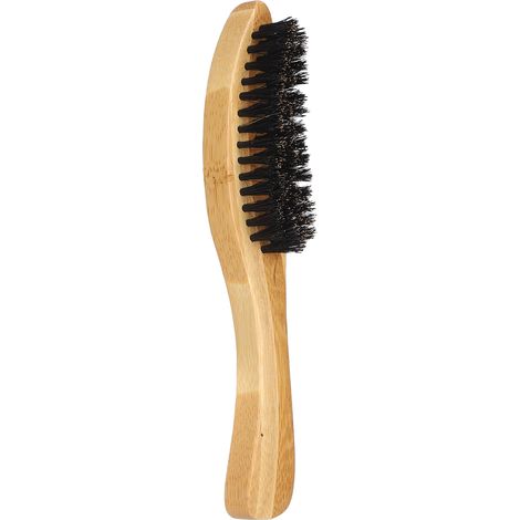 Brosse à barbe professionnelle pour homme, portable et de voyage, avec tête huilée pour le coiffage et l'entretien de la barbe. (1/5)