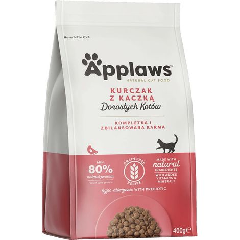 Applaws Cat Pollo seco con pato extra 400 g