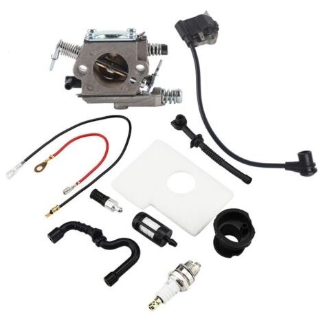 Carburateur Bobine d'allumage Carb Set pour Stihl Walbro 017 018 MS170 MS180 Trononneuse (1/5)